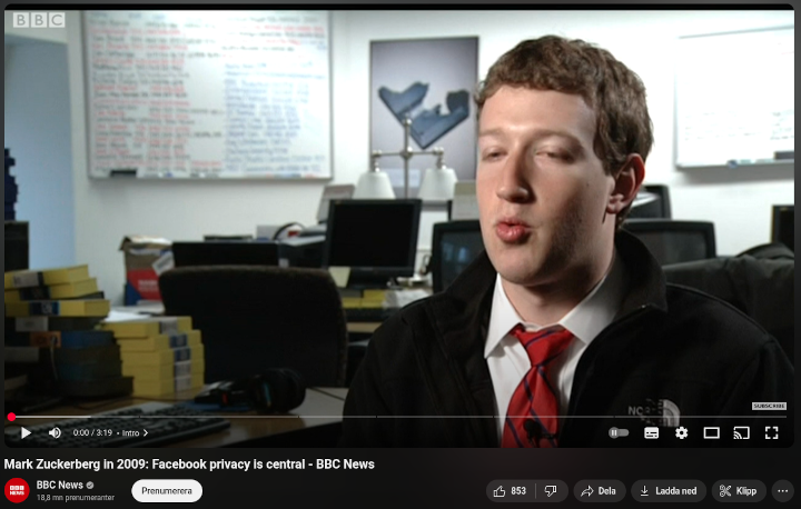 Mark Zuckerberg 2009